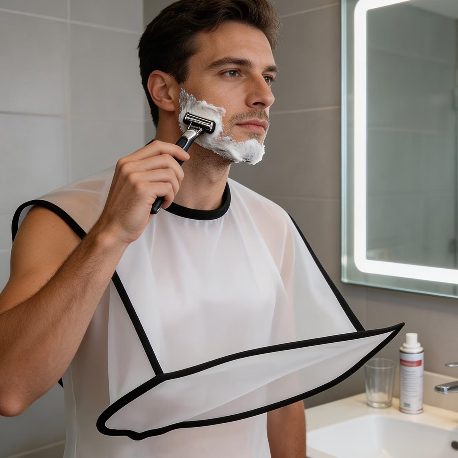 Beard Apron Foldable Shaving B - Men Grooming Home ulasan dan harga