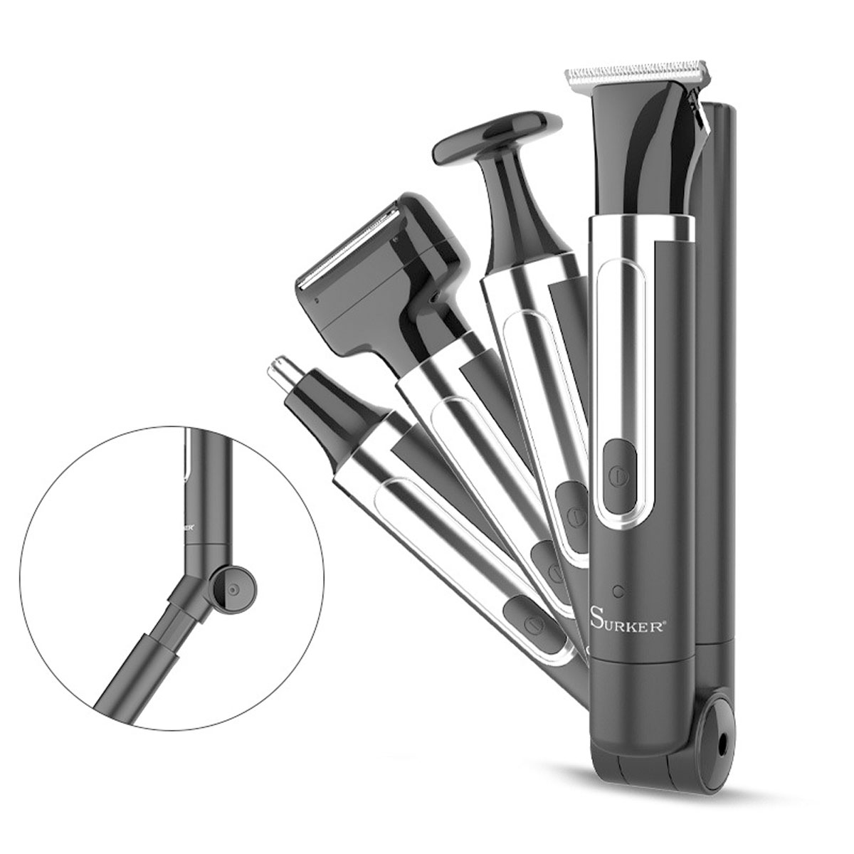 Surker 4-in-1 Shaver for Men G - Men Grooming Home ulasan dan harga