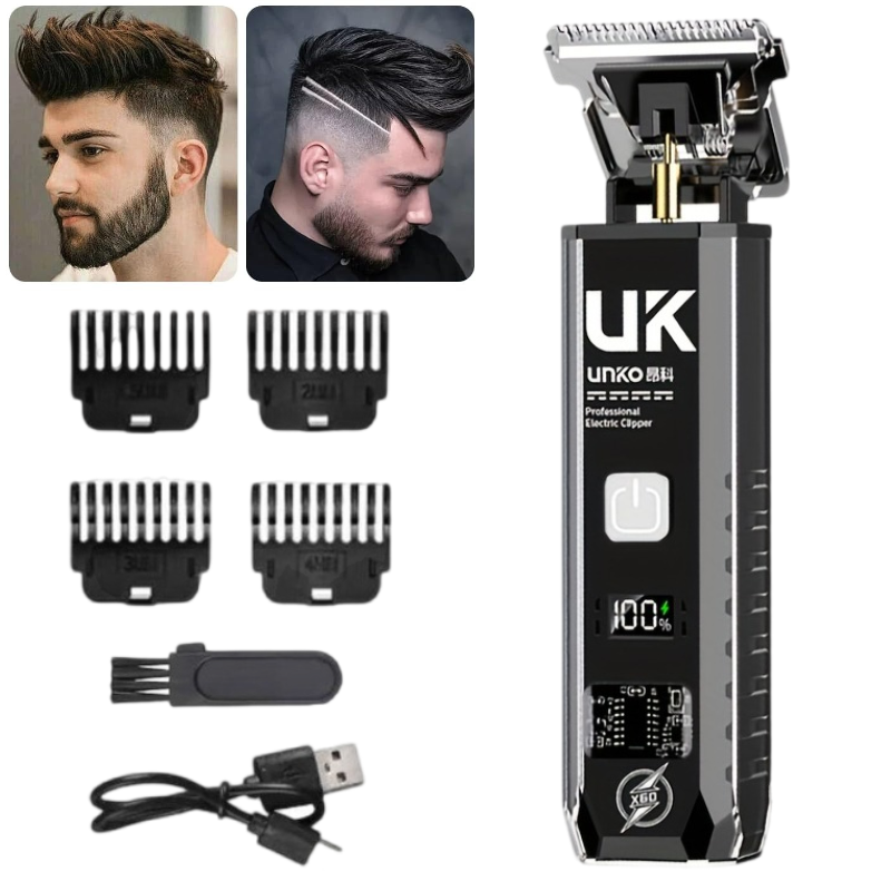 T9 Electric Beard Trimmer Cord - Men Grooming Home ulasan dan harga